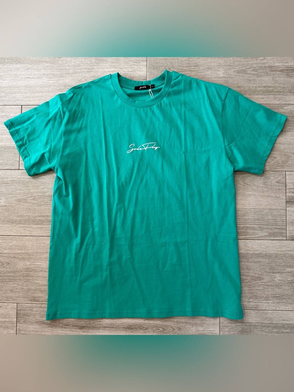 Men's SoleFly Signature Dolphin Teal Tee  SFSIGTEAL T-Shirt Size L Large New
